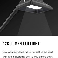 Game light led basketball goal lighth new in box