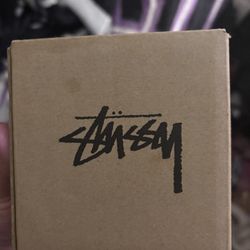 Stussy Stock Crown Logo Glass Mug 