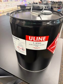 Isopropyl alcohol 5 gallon