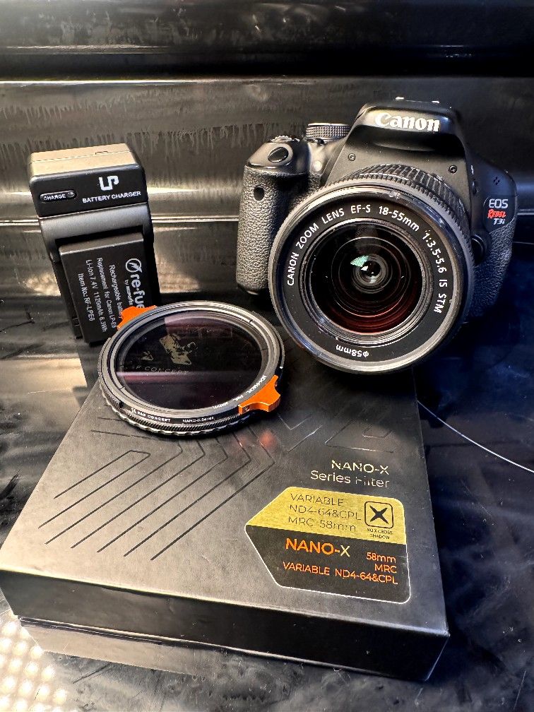 Canon Rebel T3i DSLR Camera – Used – $250 (Negotiable)
