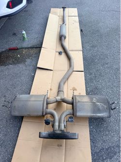 Stock exhaust for 10th gen si coupe