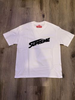 Supreme White Graphic Logo T-Shirt