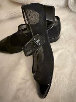 Tory Burch Cap-Toe Mary Jane Ballerina Shoes