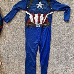 Captain America Halloween Costume 