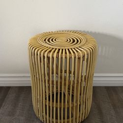 Rattan Accent Table or Stool