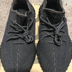 Adidas Yeezy Boost 350 V2 Low Black Non-Reflective 8.5