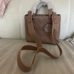 Lady Dior Ultra Matte Lady Dior Chain Bag Cannage Quilt Calfskin Mini