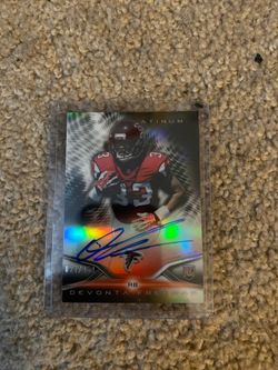Devonta freeman rookie autograph card