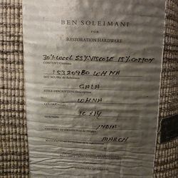 Restoration Hardware Ben Soleimani Rug