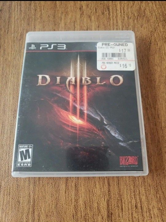 Diablo III For Playstation 3