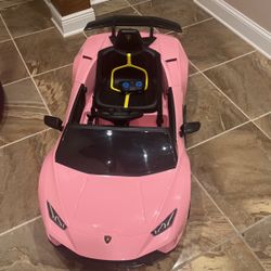 Kids Pink Lamborghini 