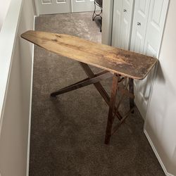 Antique ironing board