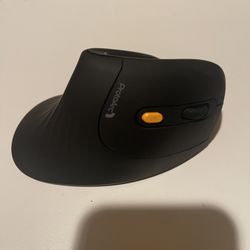 ProtoArc Ergonomic Vertical Mouse, EM11 NL Bluetooth Mouse Wireless, Ergo Mouse with 3 Multi-Device for PC/Notebook/Laptop, USB Rechargeable Mice for 