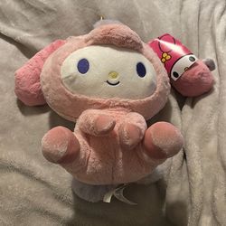 My Melody, Hello Kitty Stuffed Animal Soft And Cute