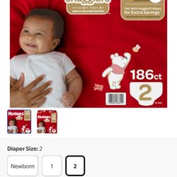 Brand New Size 2 Huggies