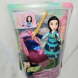 DISNEY MULAN DOLL NEW IN BOX