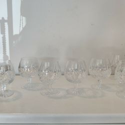 SET OF WATERFORD BRANDY SNIFTERS