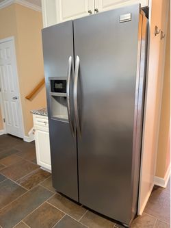 Frigidaire Stainless Steel Side-by-Side Refrigerator