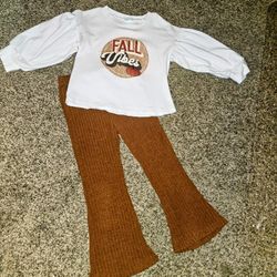 Fall Girls Size 5/6 Outfit