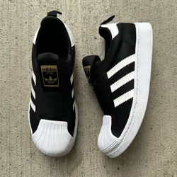 adidas Originals Superstar 360 "Core Black Preschool Boys Shoes size 3