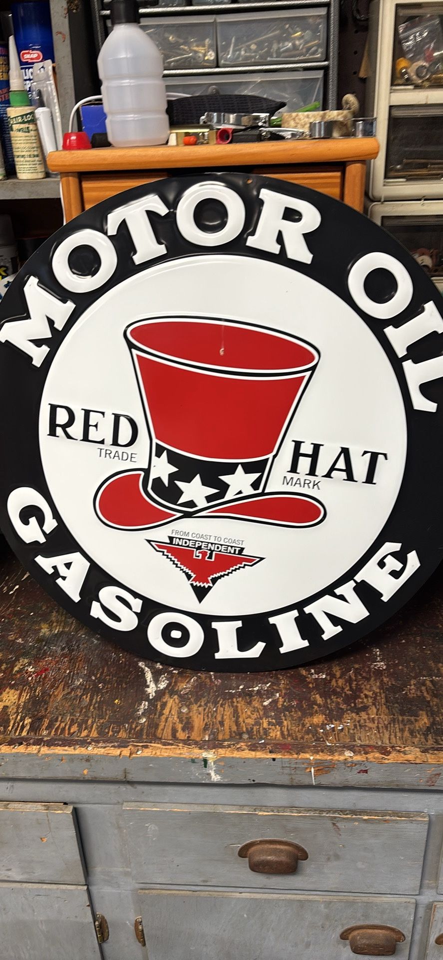 24 inch diameter sign