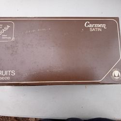 Crystal Carmen Satin Fruit Bowls 4 Pk