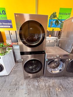 Stackable washer and dryer 11$ down payment