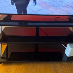 Tv stand with shelves