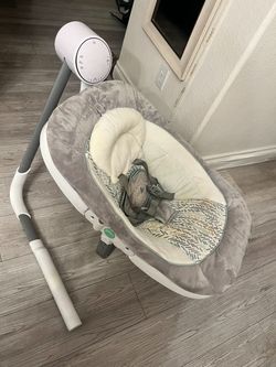 Electric Baby Swing – 6 Speeds, Music & Timer