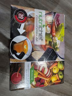 nutrichef blender juicer soup cooker pksm240 new nib