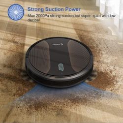 Coredy R580 Robot Vacuum Cleaner, Wi-Fi, App Controls, Work with Alexa, Sweep 2000pa Strong Suction, Slim, Quiet