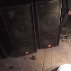 JBL Speakers  Model # JRX100