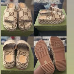 Caramel Ebony Gucci Sandals MUST GO!!!