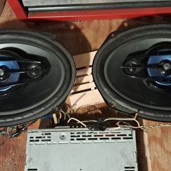 Sony Xplod Xs-R6944 300w 4way 6×9 Car Speakers 