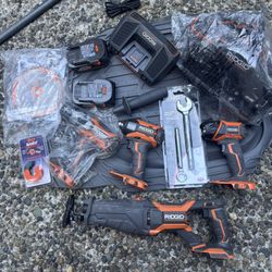 Rigid Cordless Tool Bundle 
