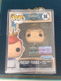 Funko Pop! Freddy Funko as Marty McFly (8-BIT) 1500pcs