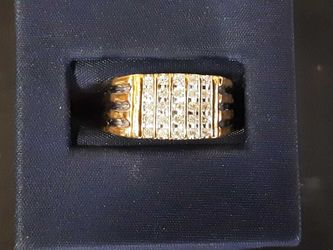 Yellow Gold 10k (.417) 3.1 grams Size 7.5