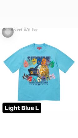 Supreme FW26’ week 1 Undisputed S/S Top Light Blue L