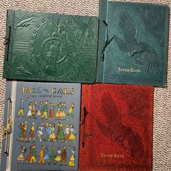 Vintage 1940's scrapbooks