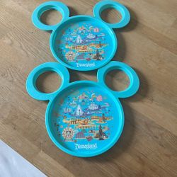 Disneyland 2025 Food And Wine Festival Exclusive Plate DCA Disney Parks Map