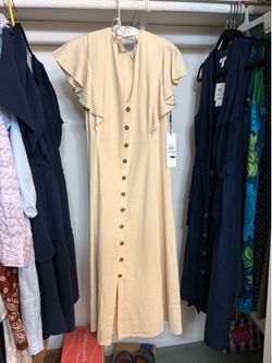 Calvin Klein  button front summer dress
