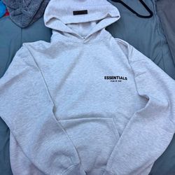 Essentials “fear Of God” Hoodie.  Brand New.  Tags Still Connected And Original Bag Provided.   Medium But Runs Big. Price Tag Attached 