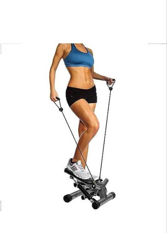 The BalanceFrom Adjustable Stepper Stepping Machine with Resistance Bands
