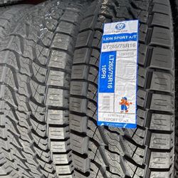 LT 265/75/16 All Terrain Set De Nuevas Llantas