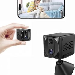 5G WiFi Hidden Spy Camera 4K HD Mini Camera Indoor Security Cam,SD Card Storage & App Control, Night Vision, Wireless Mini Cameras for Home/Baby/Pet