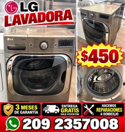 Lavadora LG Front Load Washing Machine
