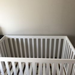 Oeuf Classic White Baby Crib