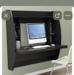 Floating Desk with Storage