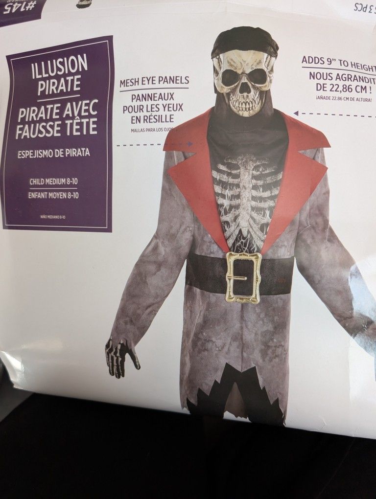 New Halloween Costume Size 8-10