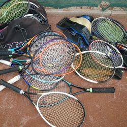 Tennis Rackets Wilson,Prince,Dunlop